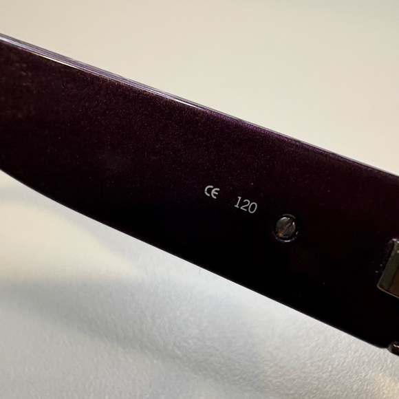 FRAMES ONLY- COACH S3011 PURPLE COACH SUNGLASSES FRAMES ONLY 55•15•120 - Picture 11 of 13